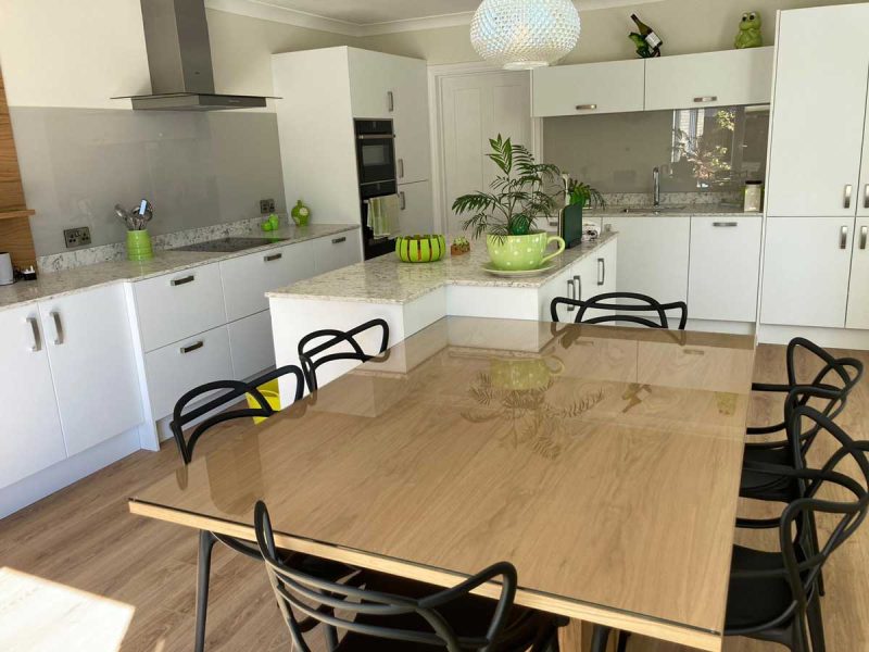 Glass Splash-back Newmarket